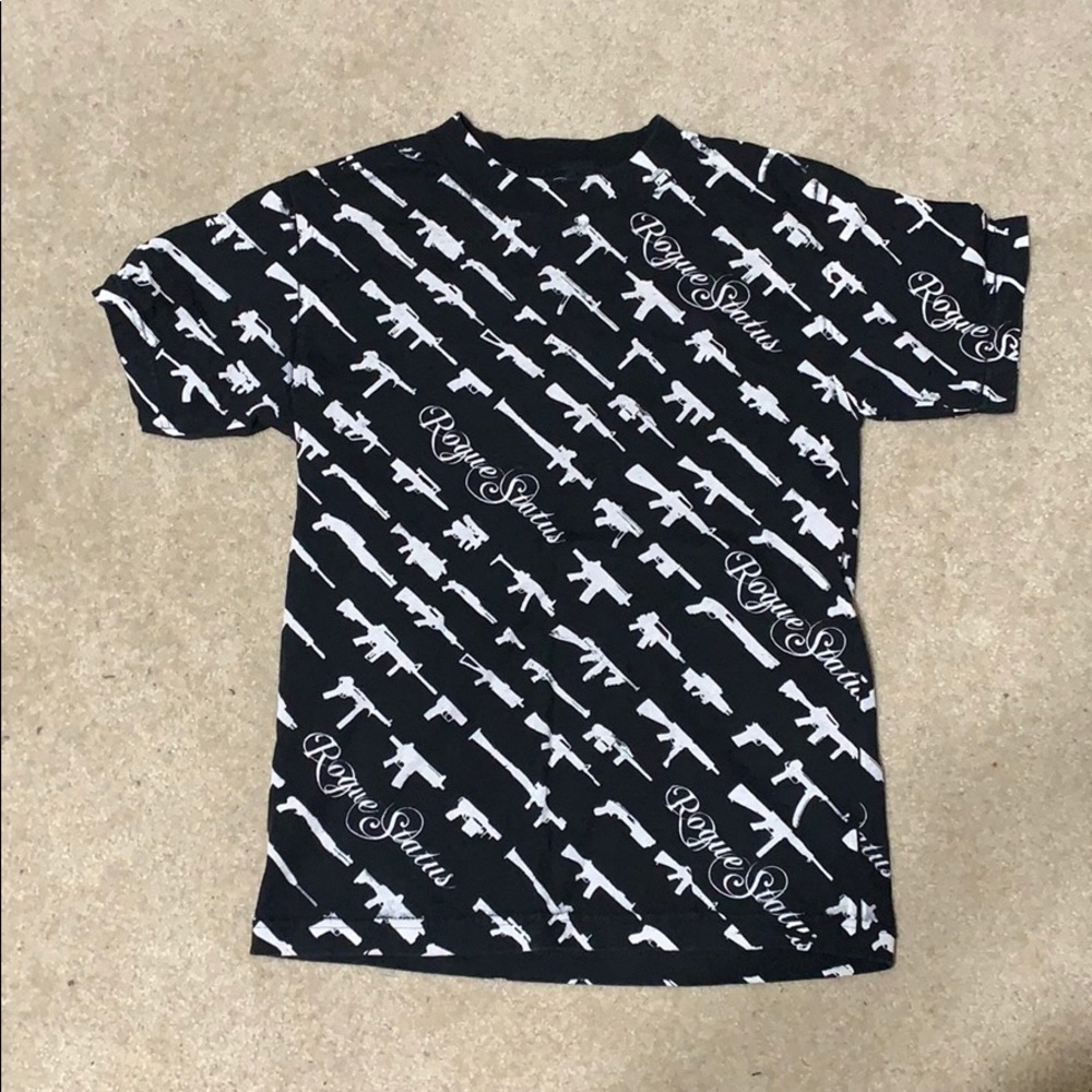 Rogue Status Allover Gun Print Tee
